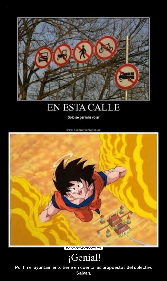 carteles goku politica desmotivaciones