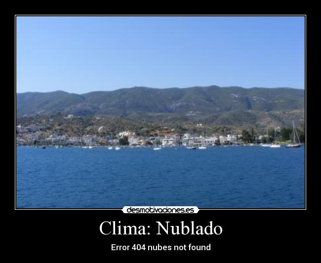 Clima: Nublado -