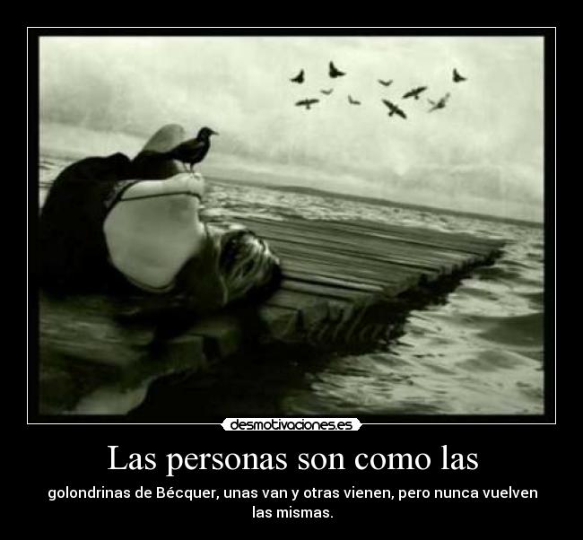 Las personas son como las -