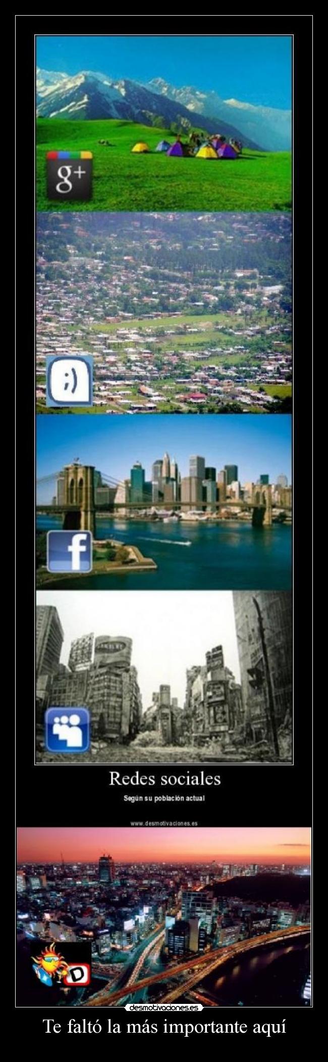 Te faltó la más importante aquí - 