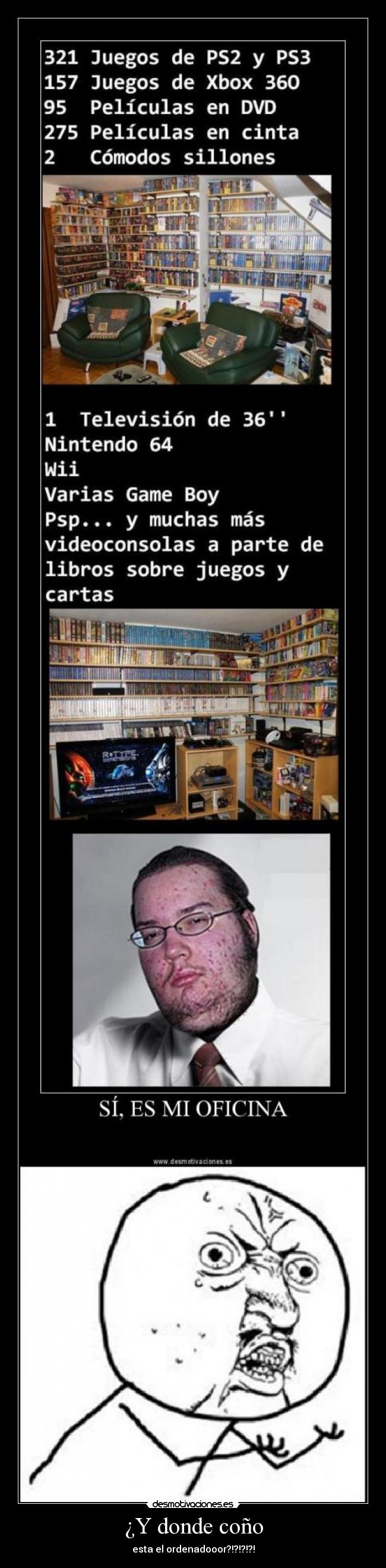 ¿Y donde coño - esta el ordenadooor?!?!?!?!