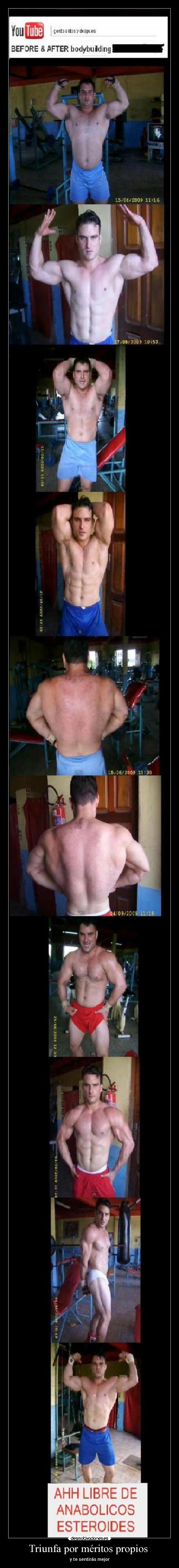 Triunfa por méritos propios - y te sentirás mejor