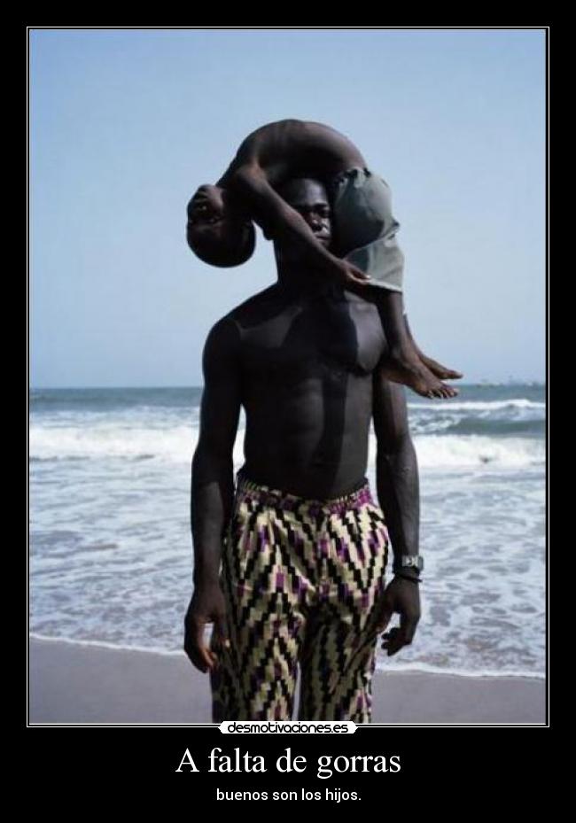 A falta de gorras -
