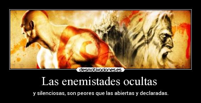 Las enemistades ocultas -