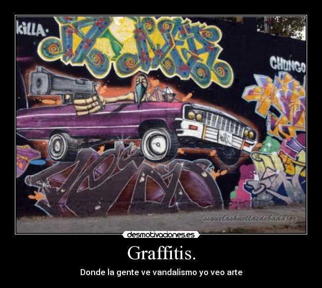 Graffitis. - 