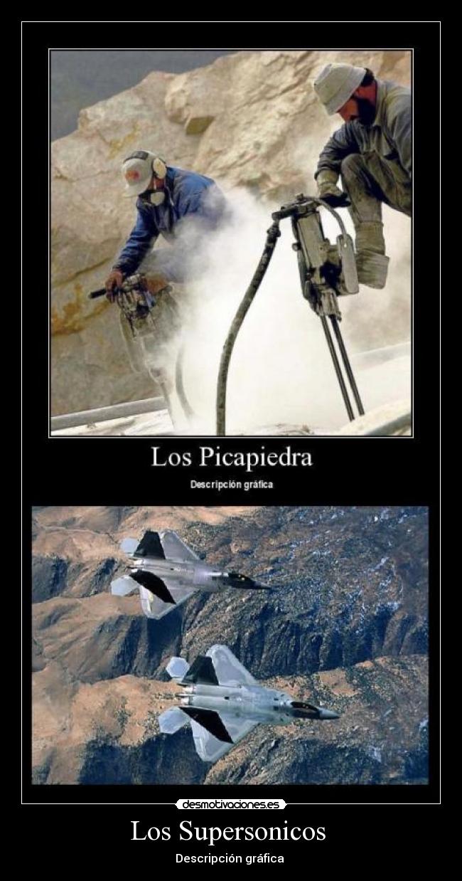 Los Supersonicos - Descripción gráfica