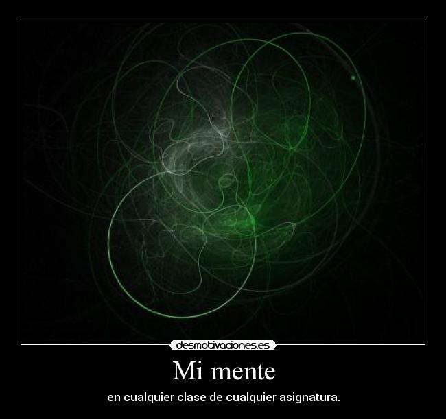 Mi mente -
