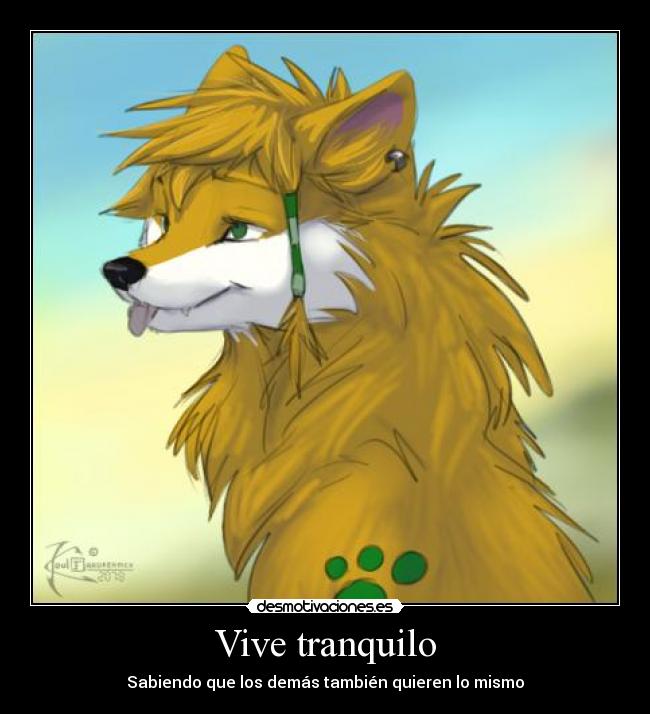 Vive tranquilo -