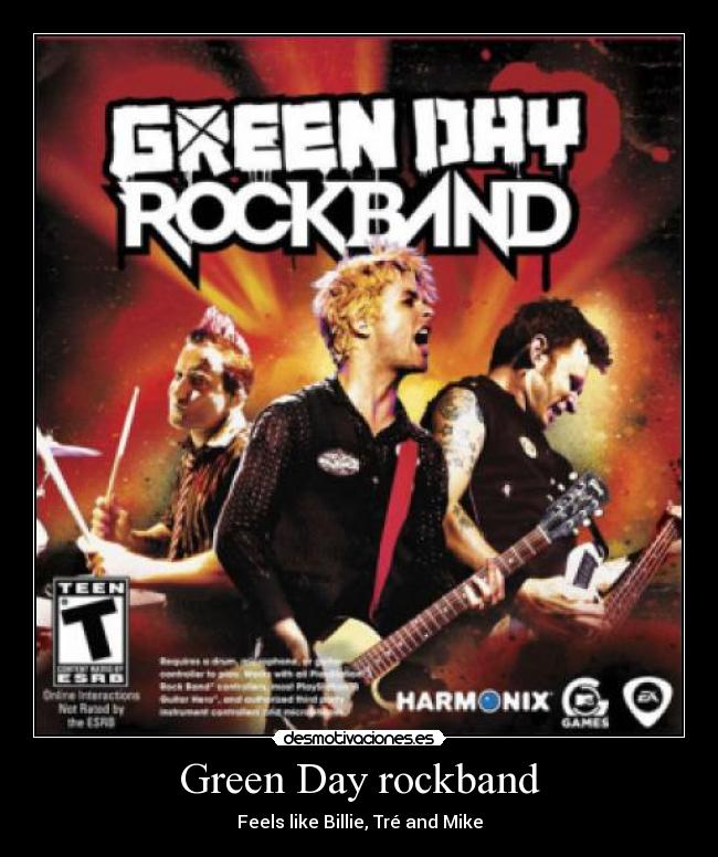 Green Day rockband - 