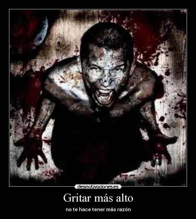 Gritar más alto - 