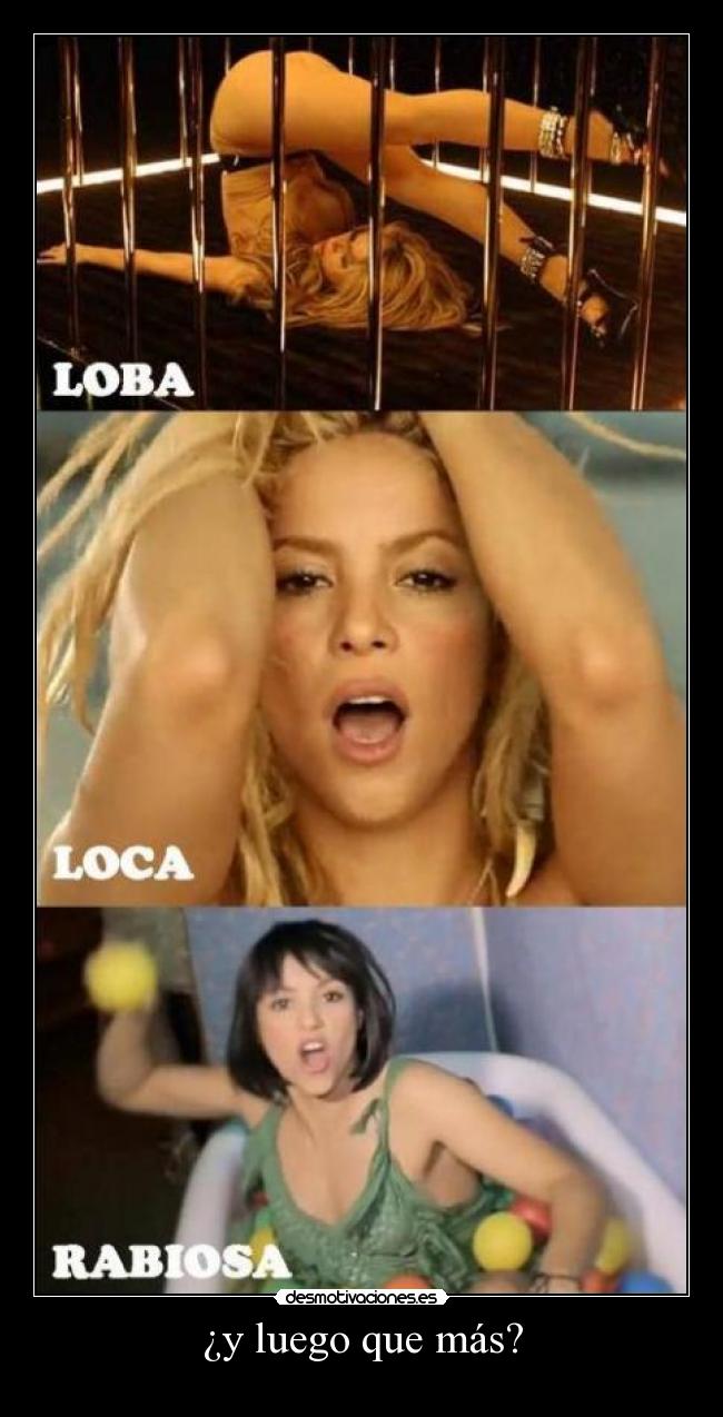 ¿y luego que más? -