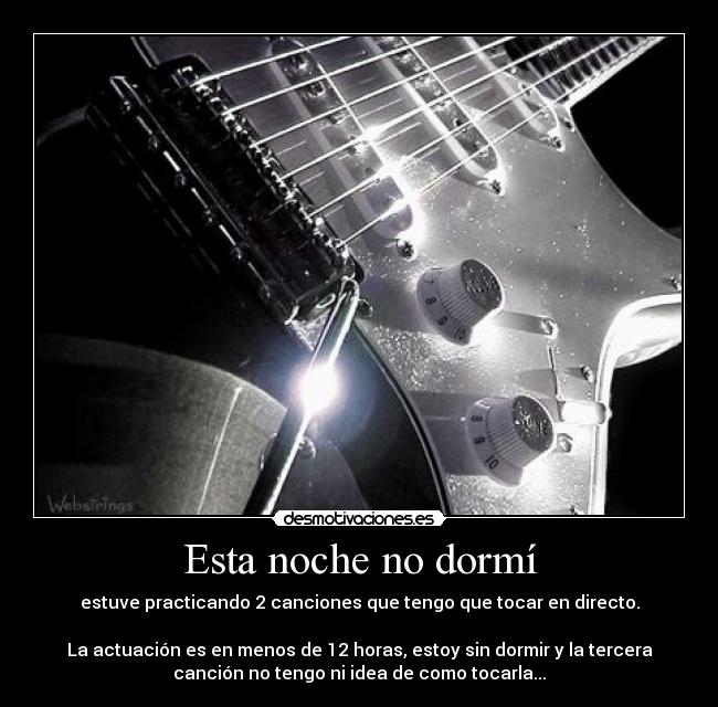 carteles desmotivacion tiempo guitarra actuacion desmotivaciones