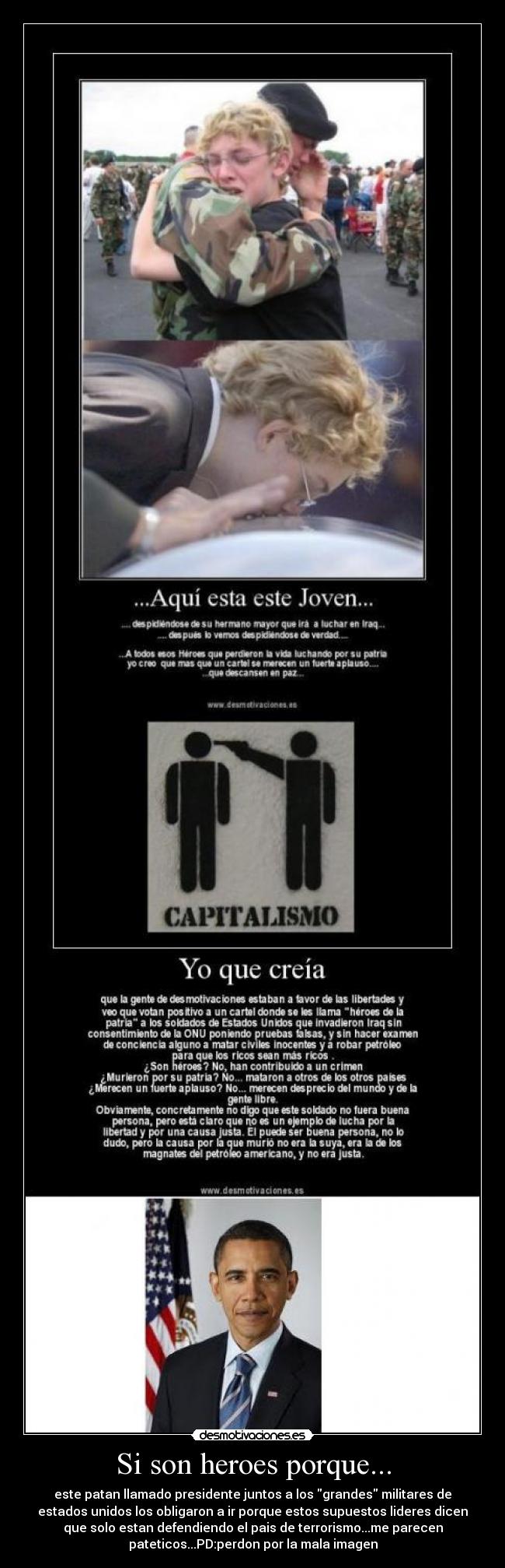 Si son heroes porque... - 