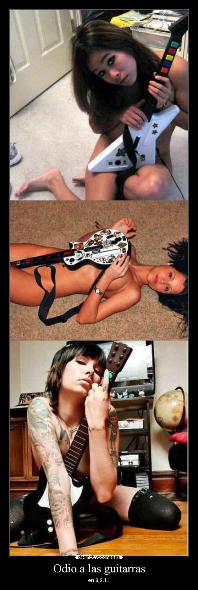 Odio a las guitarras - en 3,2,1...