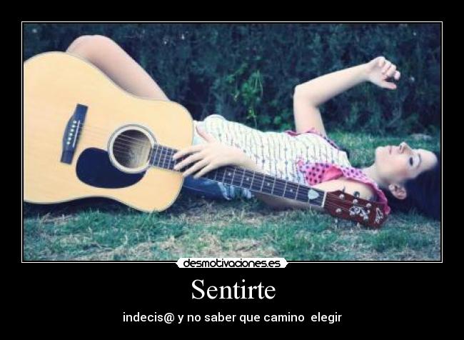 Sentirte -