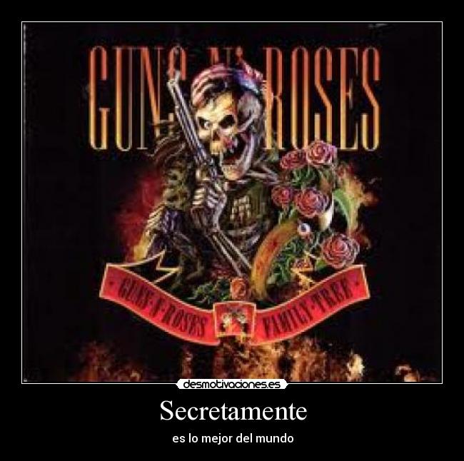 Secretamente - es lo mejor del mundo