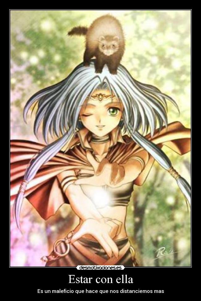 Estar con ella -