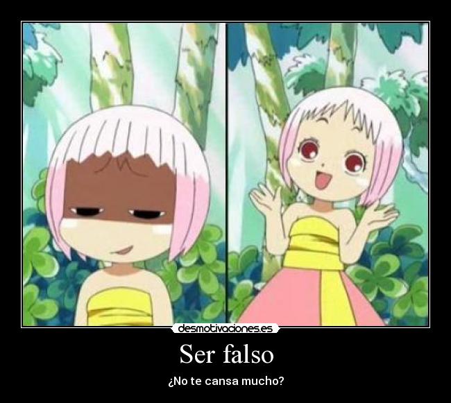 Ser falso - 