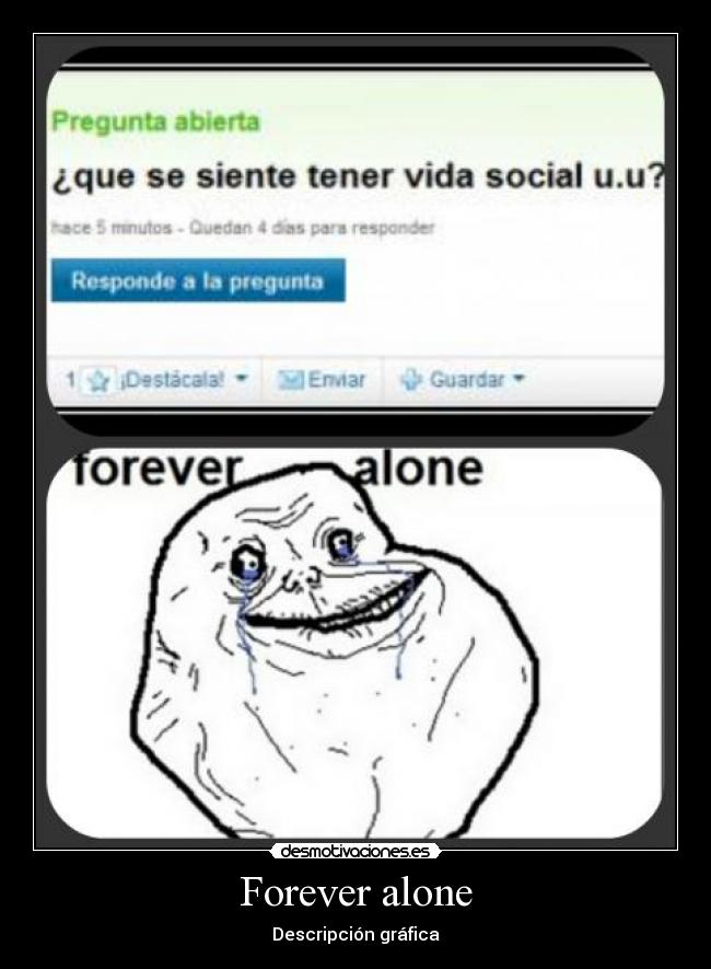 Forever alone -
