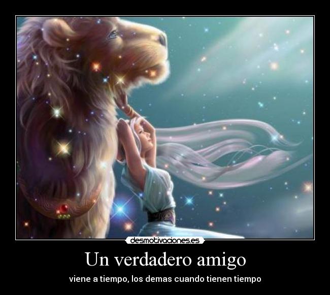 Un verdadero amigo -