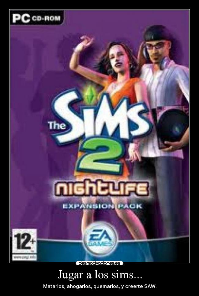 Jugar a los sims... -