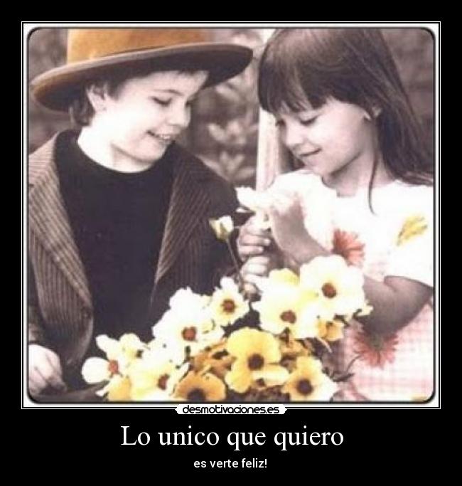 Lo unico que quiero -