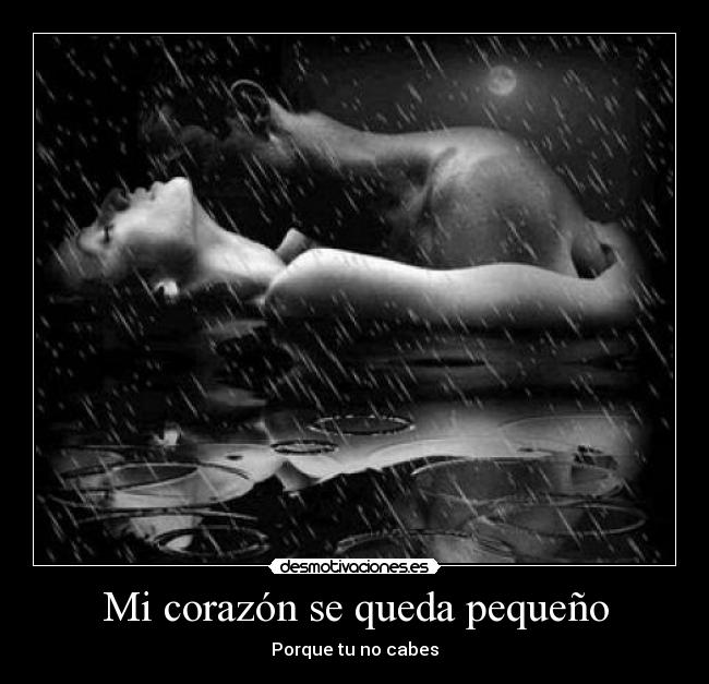 Mi corazón se queda pequeño - 