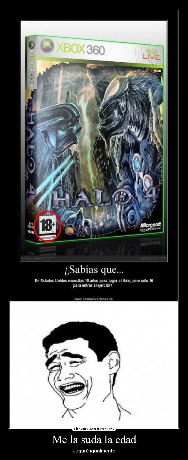 Me la suda la edad - Jugaré igualmente