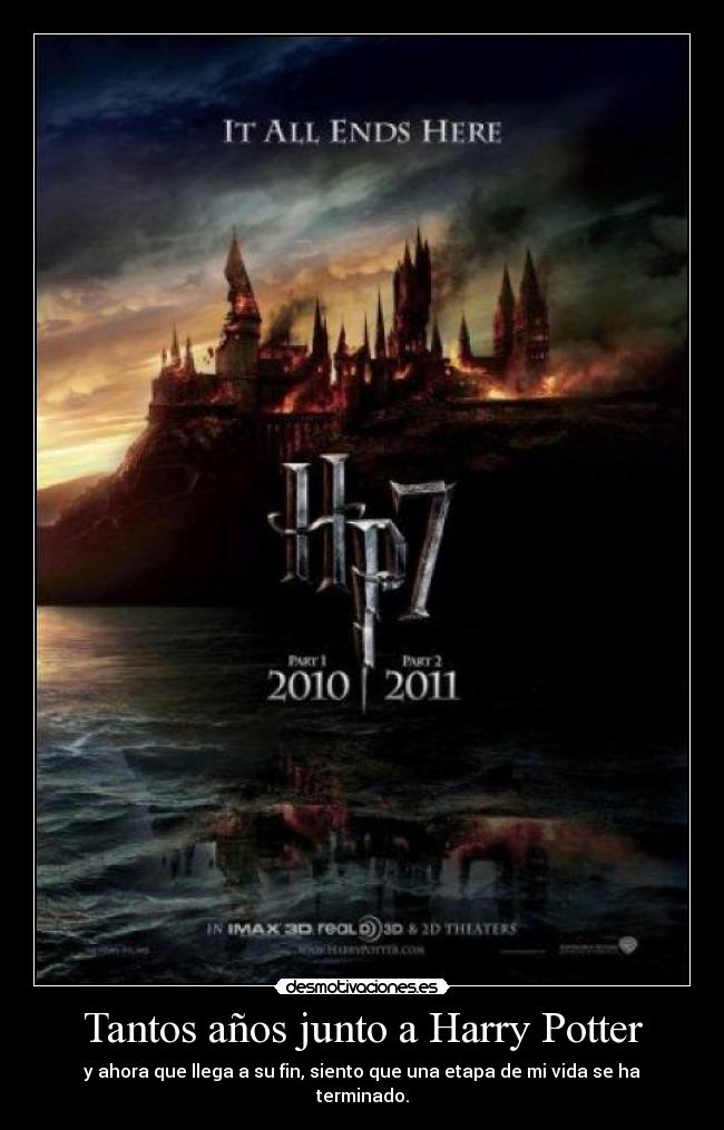 carteles harry potter desmotivaciones