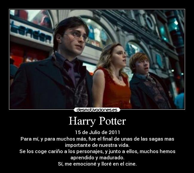 carteles harry potter final desmotivaciones