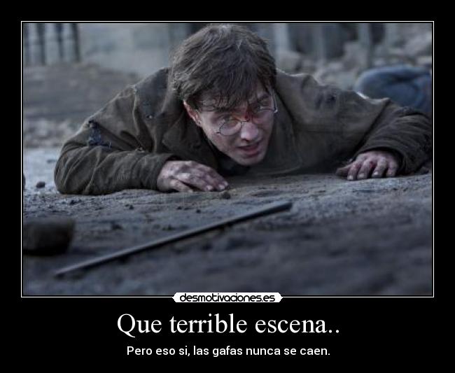 Que terrible escena.. - 