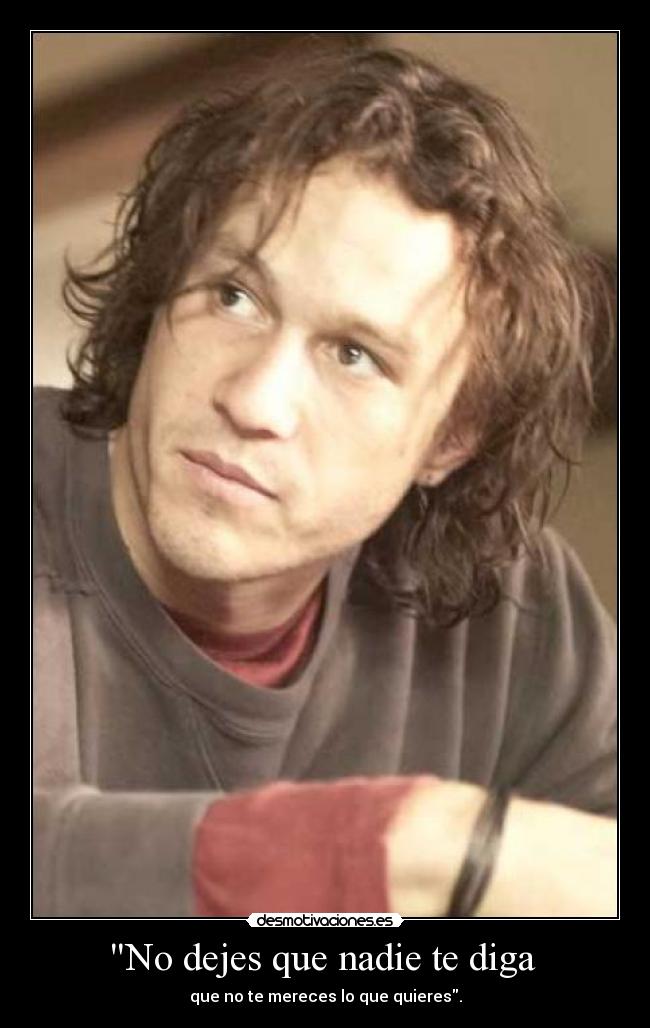 No dejes que nadie te diga  - 