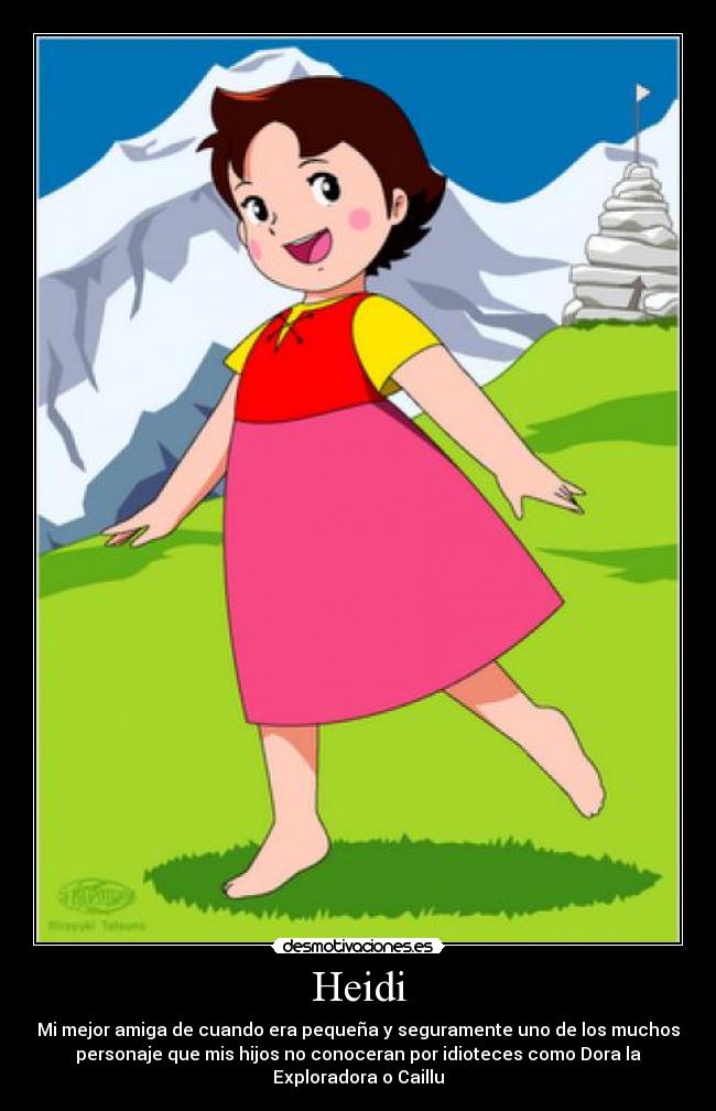 carteles heidi desmotivaciones