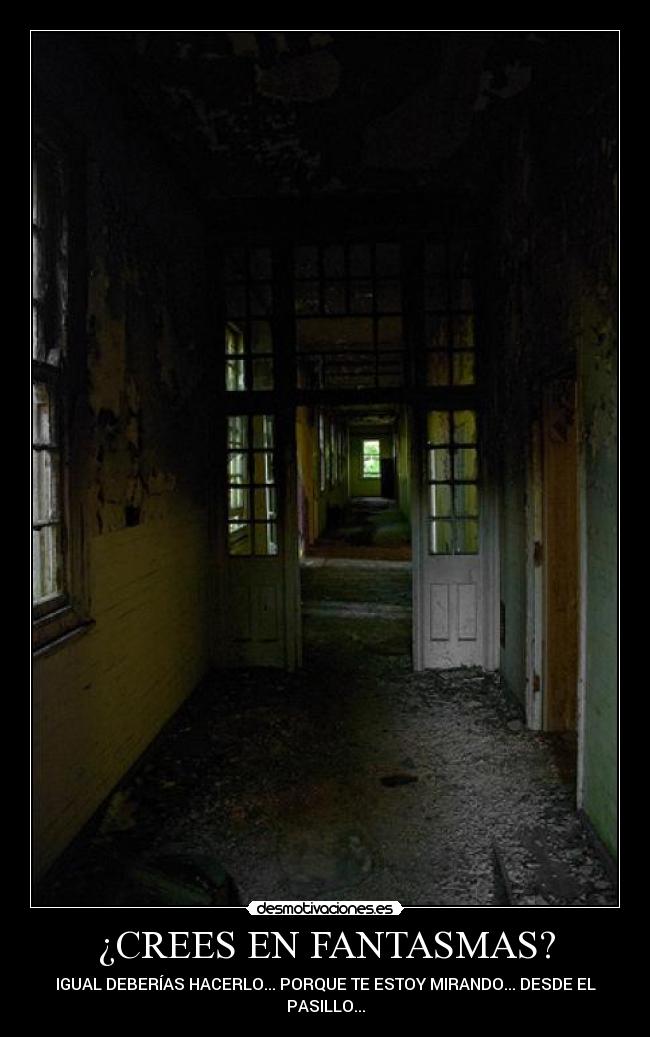 ¿CREES EN FANTASMAS? - 