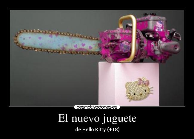 El nuevo juguete - de Hello Kitty (+18)