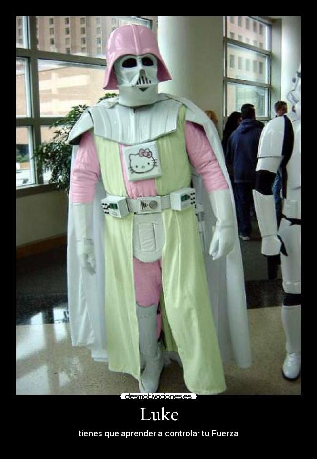 Luke - tienes que aprender a controlar tu Fuerza