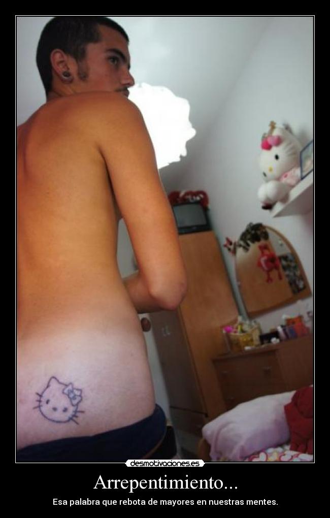 Arrepentimiento... -