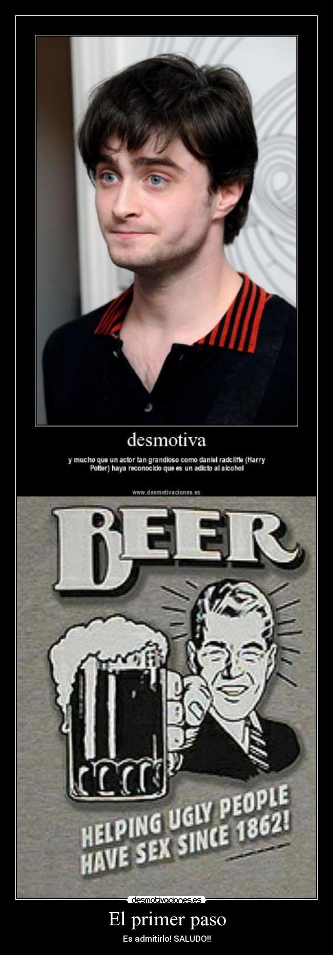 El primer paso - Es admitirlo! SALUDO!!