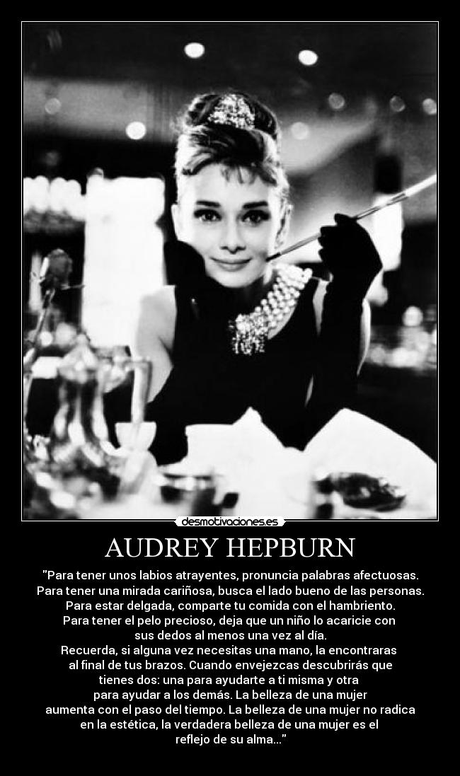 AUDREY HEPBURN - 