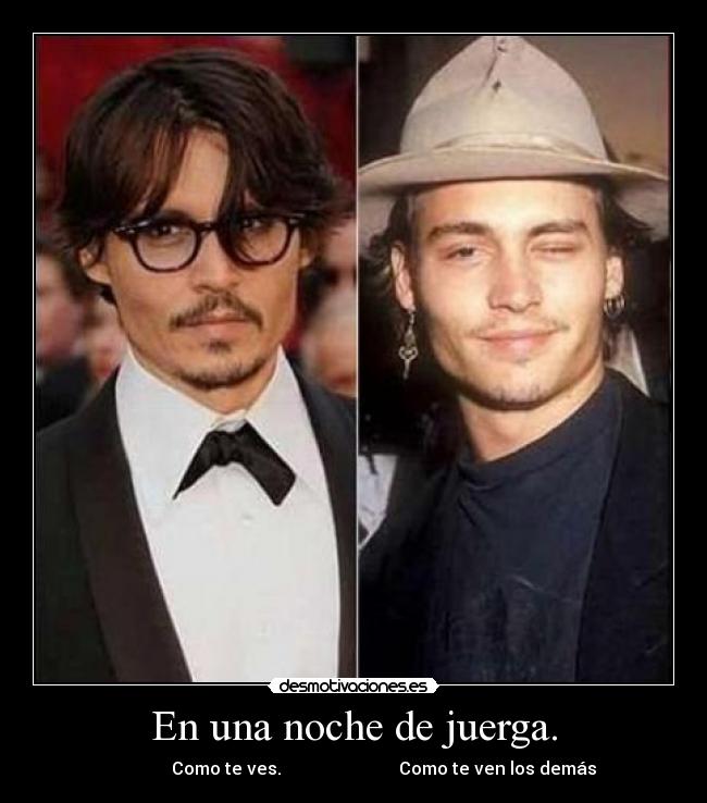 En una noche de juerga. - 