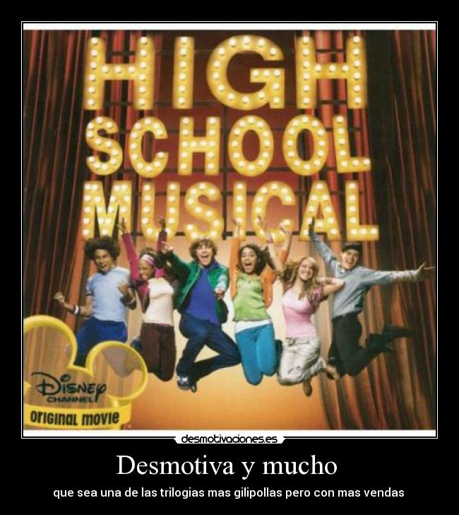 Desmotiva y mucho - que sea una de las trilogias mas gilipollas pero con mas vendas