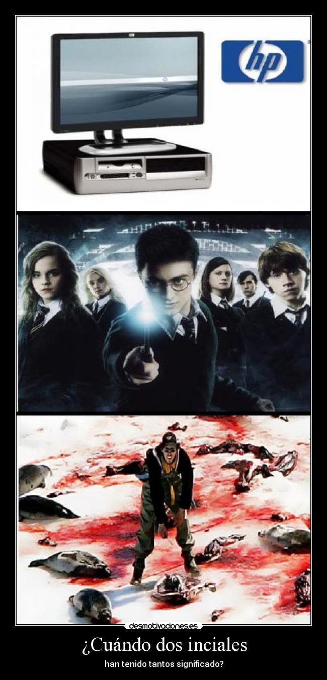 ¿Cuándo dos inciales - han tenido tantos significado?