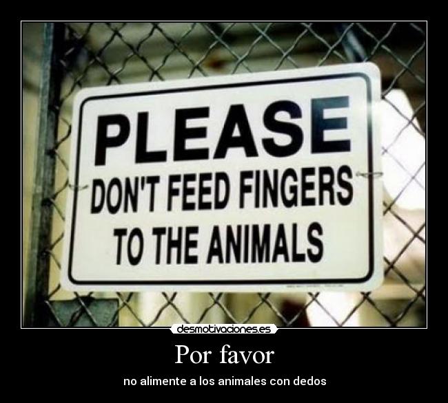 Por favor -
