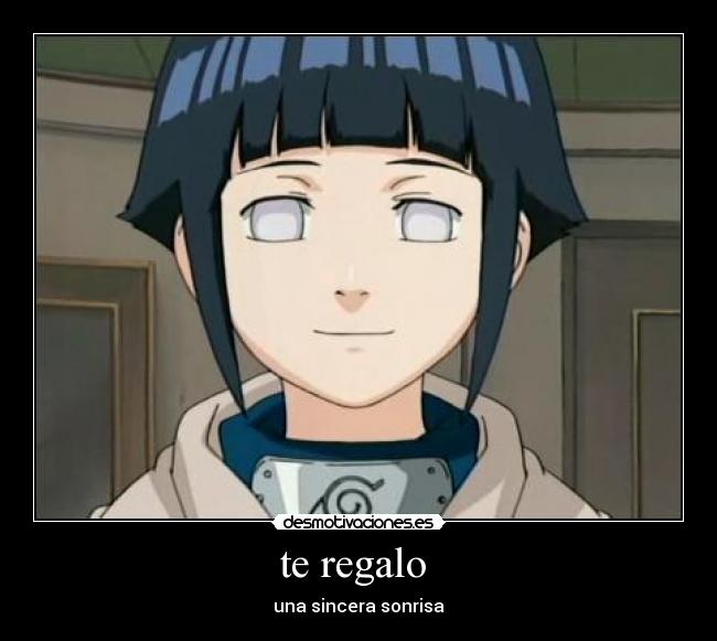 te regalo  - una sincera sonrisa