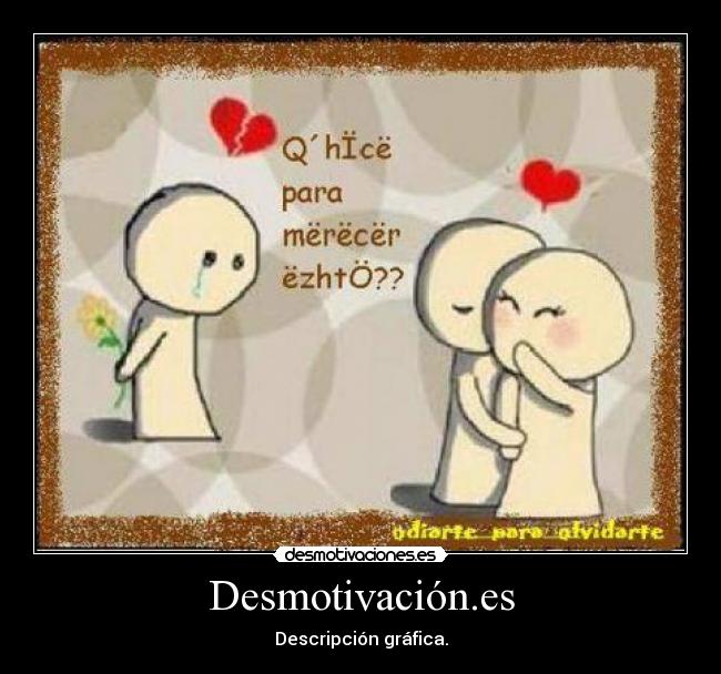 Desmotivación.es - Descripción gráfica.
