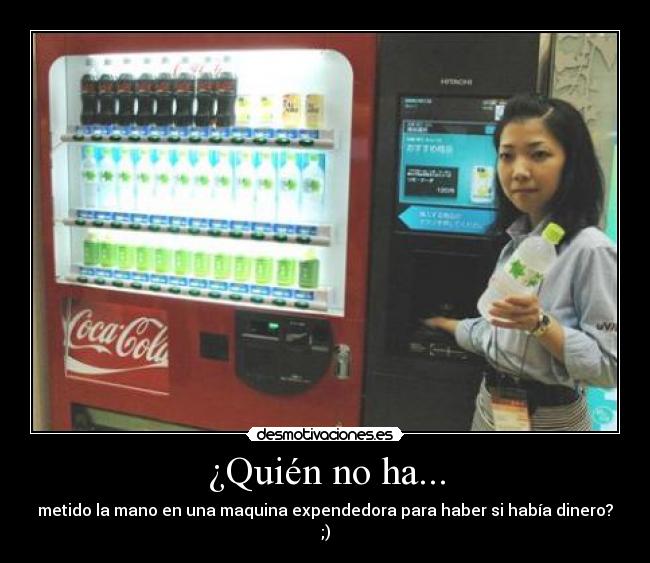 carteles maquina expendedora desmotivaciones