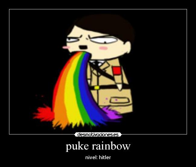 puke rainbow - 