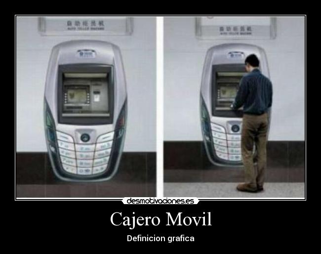 Cajero Movil - Definicion grafica