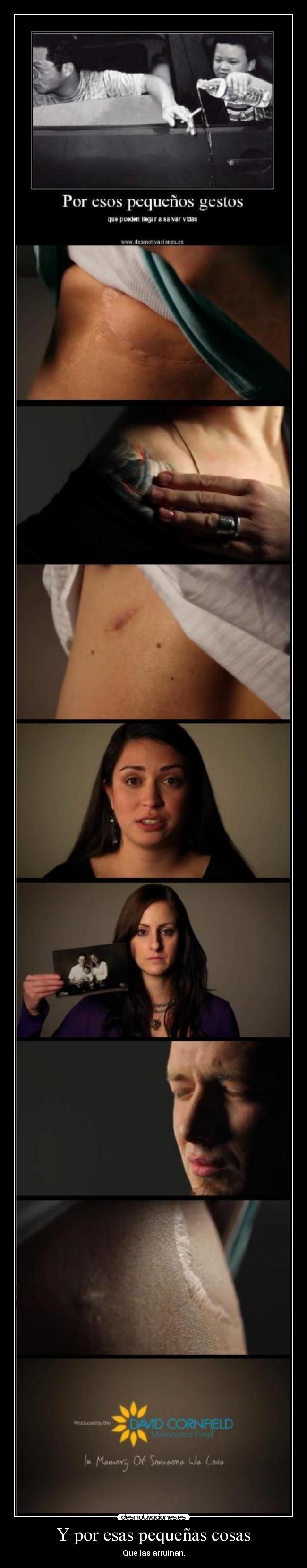 carteles melanoma cancer desmotivaciones