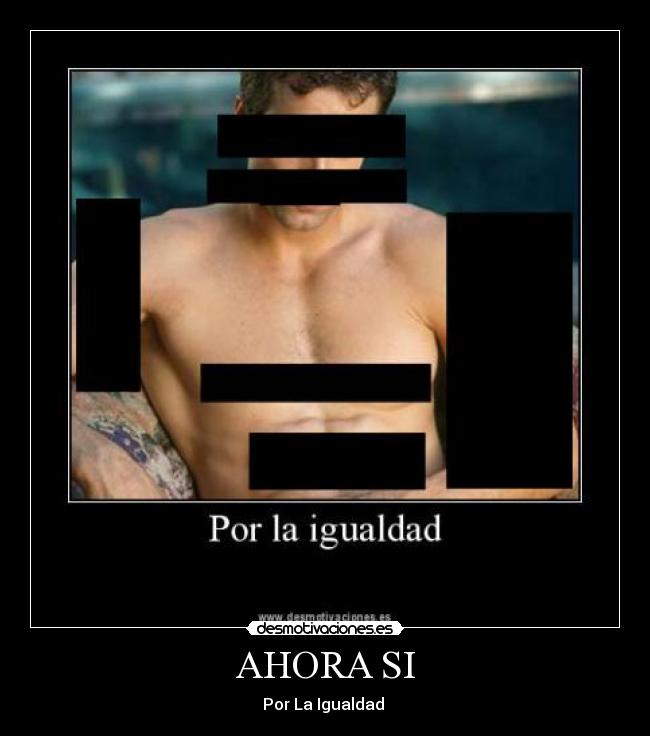 carteles igualdad desmotivaciones